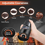 Stylish Cordless Salt and Pepper Grinder