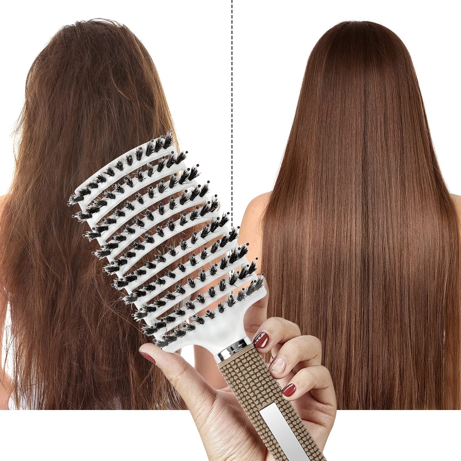 Gentle Brush for Pain-Free Detangling | For Every Hair Type