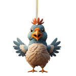 Charmante Huhn-Dekorationsanhänger | Neuheiten
