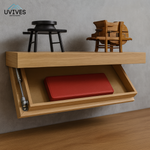 Hidden Storage – Elegant Wall Shelf with Concealed Compartment