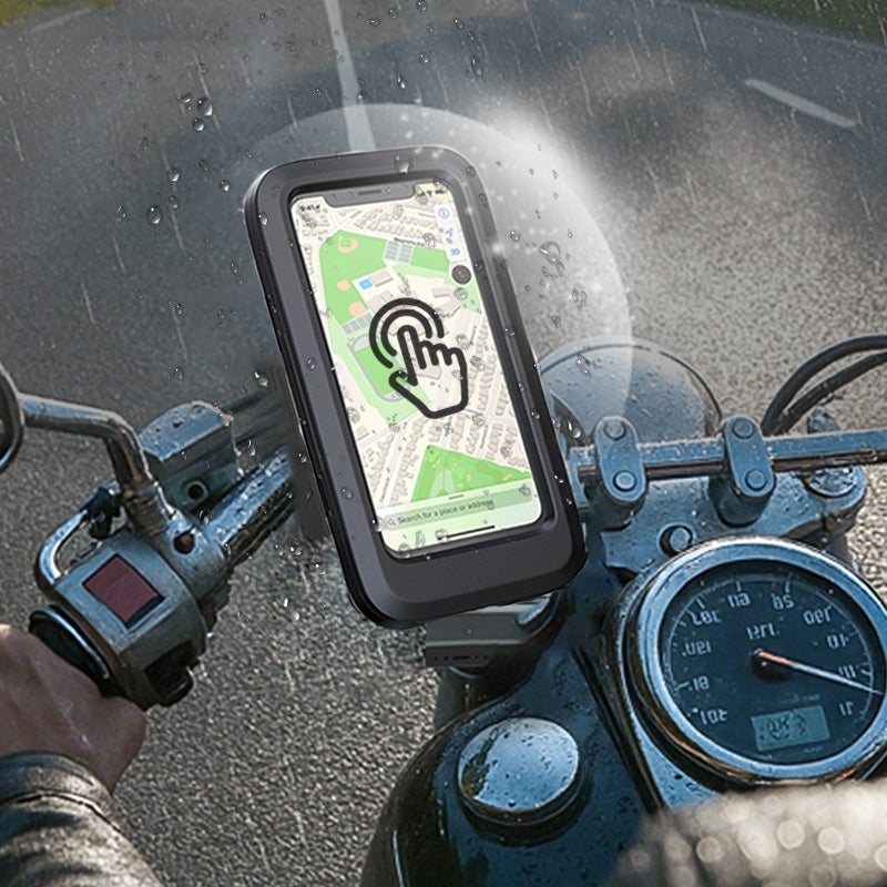 Wasserdichter Smartphone-Halter für Fahrrad und Motorrad