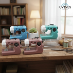 Stylish Miniature Sewing Machine – A Touch of Elegance for Your Home