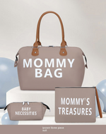 Große Wickeltasche für Babyartikel – 3-teiliges Set