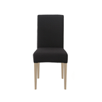 Elegant chair covers made of high-quality stretch material for dining rooms