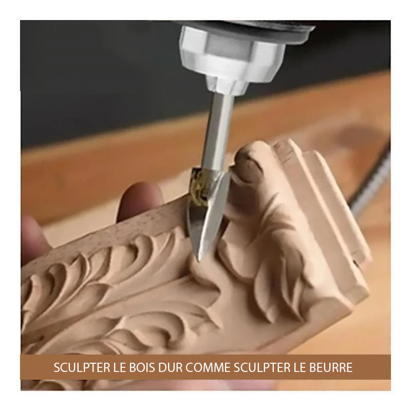 Präzisionsbohrer-Set für Holzarbeiten | WoodCraftPro