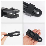 Verstellbarer, robuster Lock-Grip für Planen und Sonnenschutzstoffe