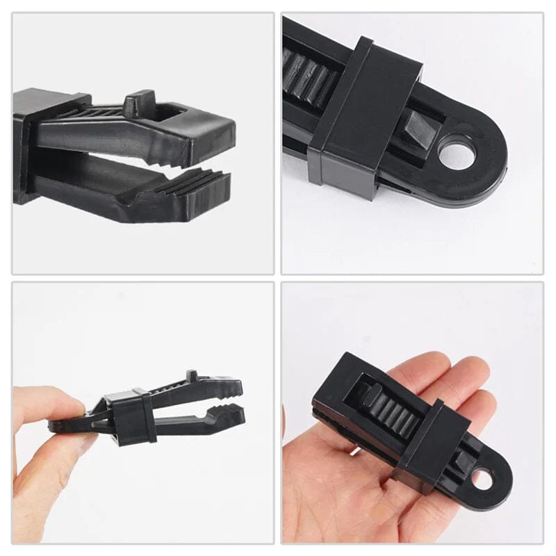 Verstellbarer, robuster Lock-Grip für Planen und Sonnenschutzstoffe