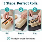 Sushi-Formset – Perfekte Rollen ohne Technik