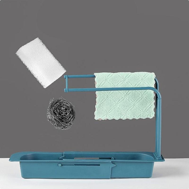 Kitchen Helper Deluxe - Flexible Sink Organizer Rack