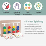 Farbenfrohes Lernspielzeug für Kinder mit 4 Farben