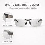 Fotoanpassende Sonnenbrille mit UV400-Schutz