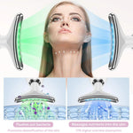 Gesichtsmassagegerät mit Ionen-Technologie und LED-Licht
