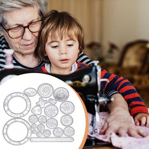 Precision Drawing Ruler Set for Creative Minds