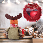Weihnachtsgeschenkbeutel mit Reißverschlussdesign