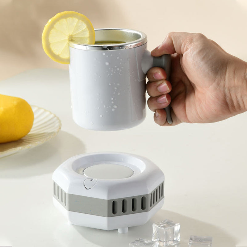 Desktop Kühltasse – Becher mit Kühlfunktion