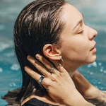 Eleganter Fitnessring mit Schlafüberwachung und Herzfrequenzmessung