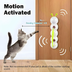 Bewegliches Wandspielzeug für Katzen zur Förderung von Aktivität