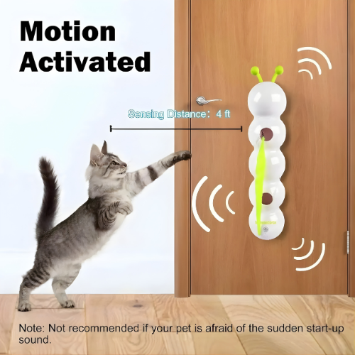 Bewegliches Wandspielzeug für Katzen zur Förderung von Aktivität