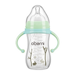 Weithals-Babyflasche mit Griff – Flasche für Neugeborene