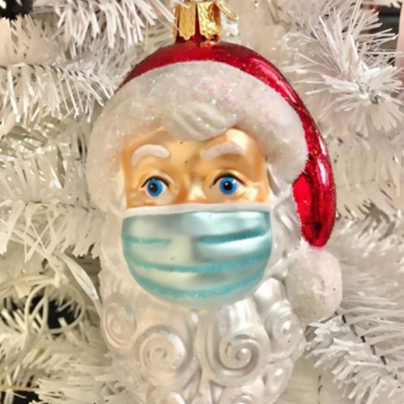 Weihnachtliche Hängedekoration - Weihnachtsmann