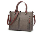 Vintage Handtasche mit doppelter Fronttasche