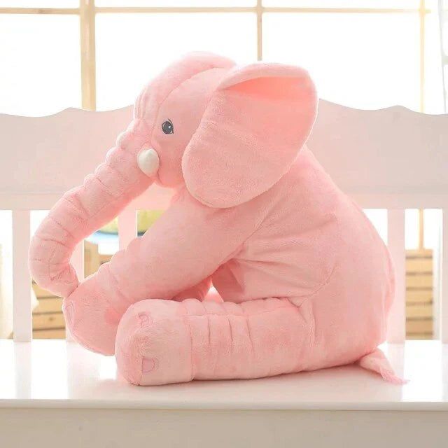 Plüschkissen in Form eines kuscheligen Elefanten