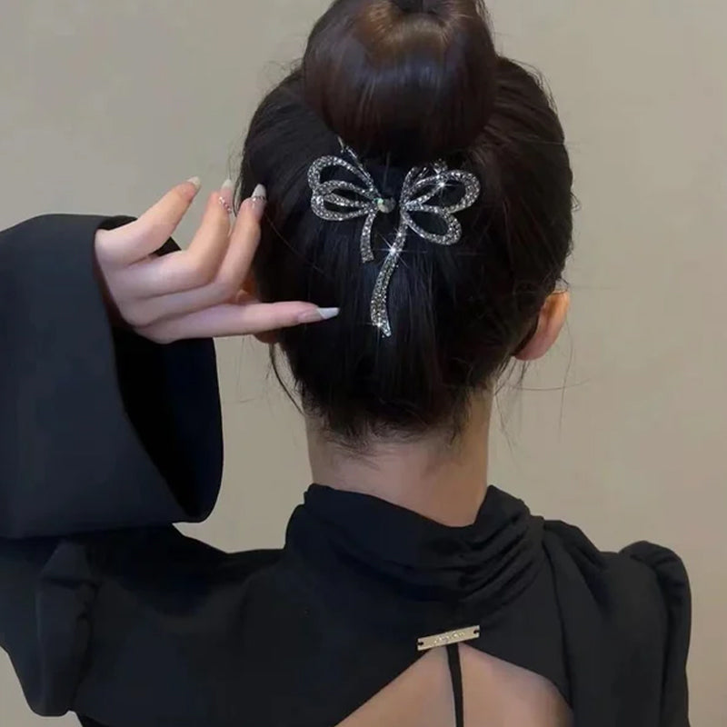 Haarspange mit luxuriösem Gefühl – Bogenform