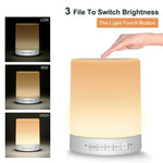 Multifunktionales LED-Nachtlicht mit Bluetooth-Lautsprecher und Touch-Steuerung