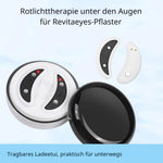 Effektives Gerät gegen dunkle Ringe und Schwellungen mit rotem Licht