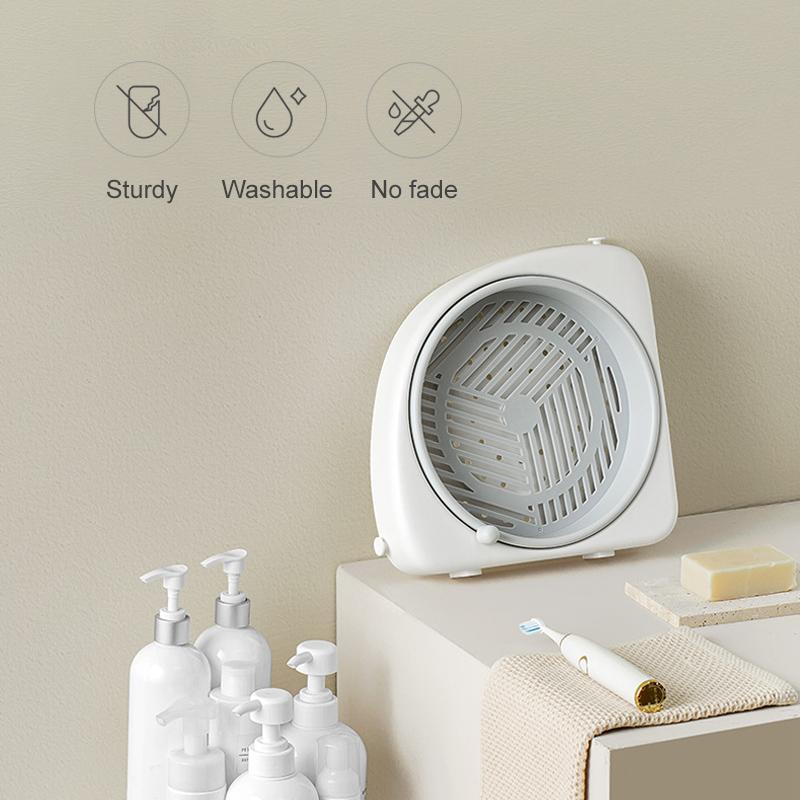 Eckregal mit drehbarem Design für das Badezimmer