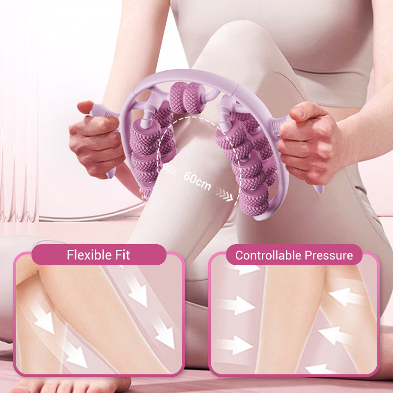 Ergonomischer Massage Roller für Beine mit gezielten Druckpunkten