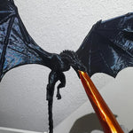 Bücherregal mit Drachenflamme – Dekorative Buchstütze