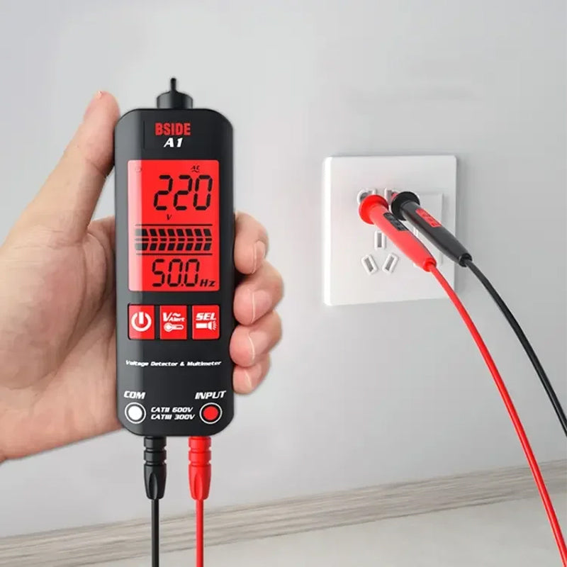Intelligenter Spannungsdetektor mit LCD-Display und Multimeter-Funktion