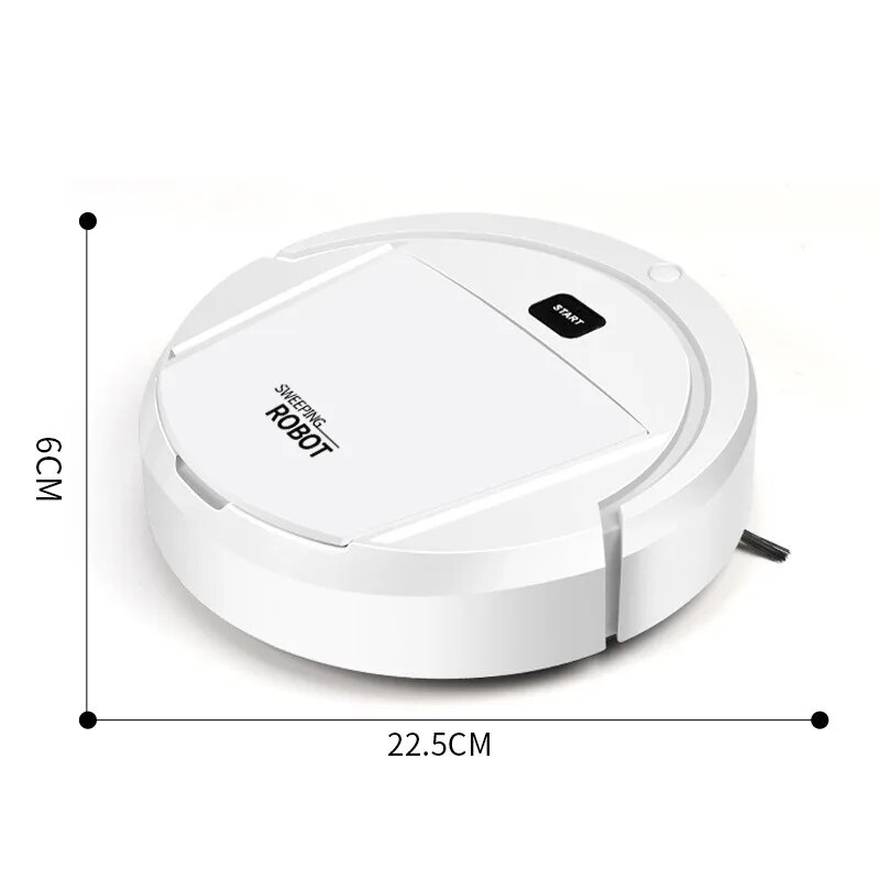 3-in-1 Saugroboter mit Smart-Technologie für effizientes Reinigen