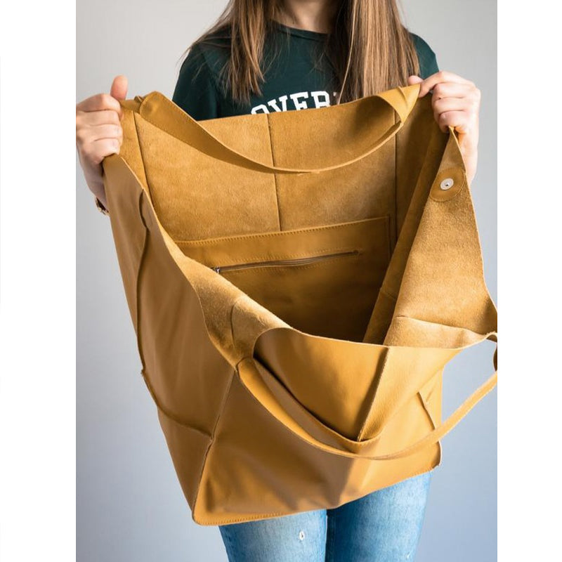Geräumige Wochenendreise-Tasche aus hochwertigem Kunstleder