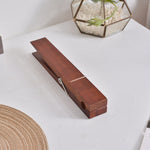 Praktischer Handtuchhalter aus Holz mit Clip