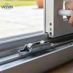 Quiet and smoothly gliding rollers for PVC windows