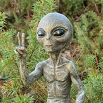 Lustige Alien Gartenfigur – Galaxia