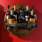 Regalregal aus Bourbon Whiskey Fässern
