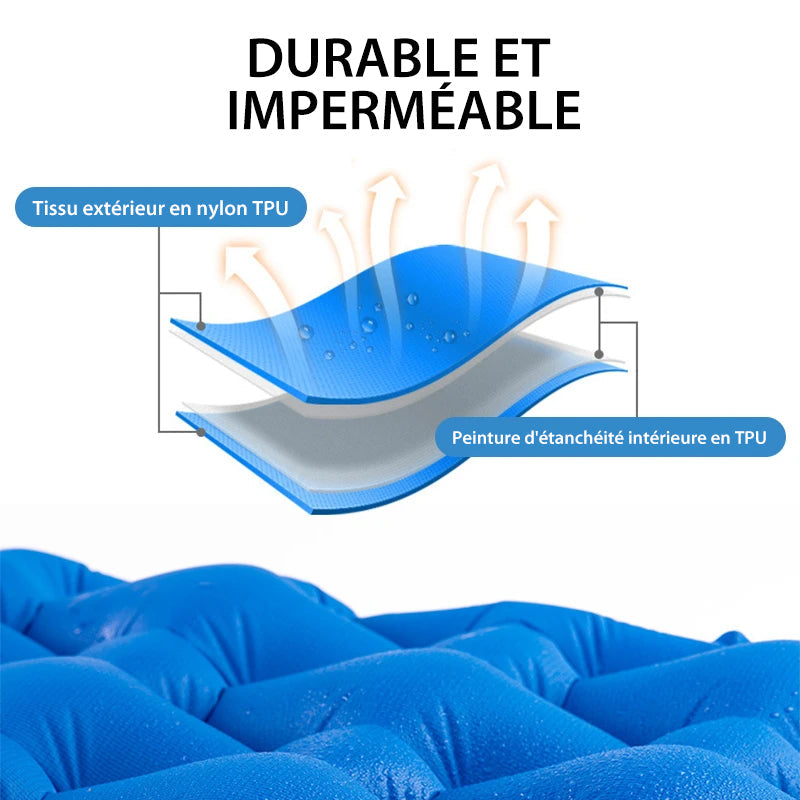 Campingmatte mit integrierter Luftmatratze | CampComfort