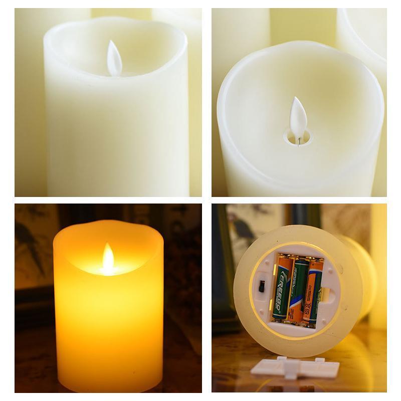 Elegante LED Dekokerze für jeden Anlass