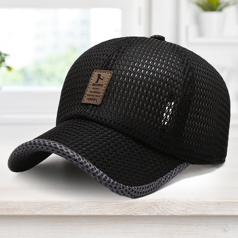 Luftige Baseballmütze mit UV-Schutz für den Sommer