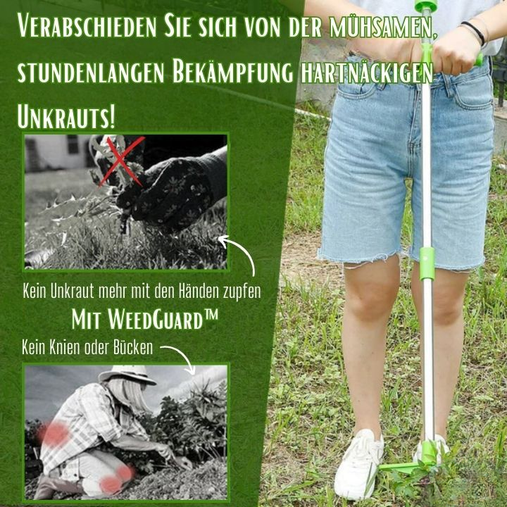 Unkrautstecher mit Fußpedal - Rückenfreundlich und Ergonomisch