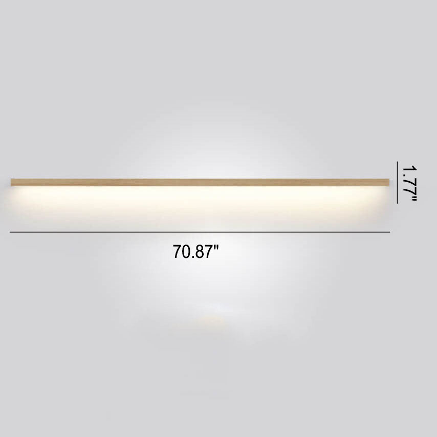 Lumosia | Elegante LED-Wandlampe aus Massivholz | Stilvolle Akzentbeleuchtung