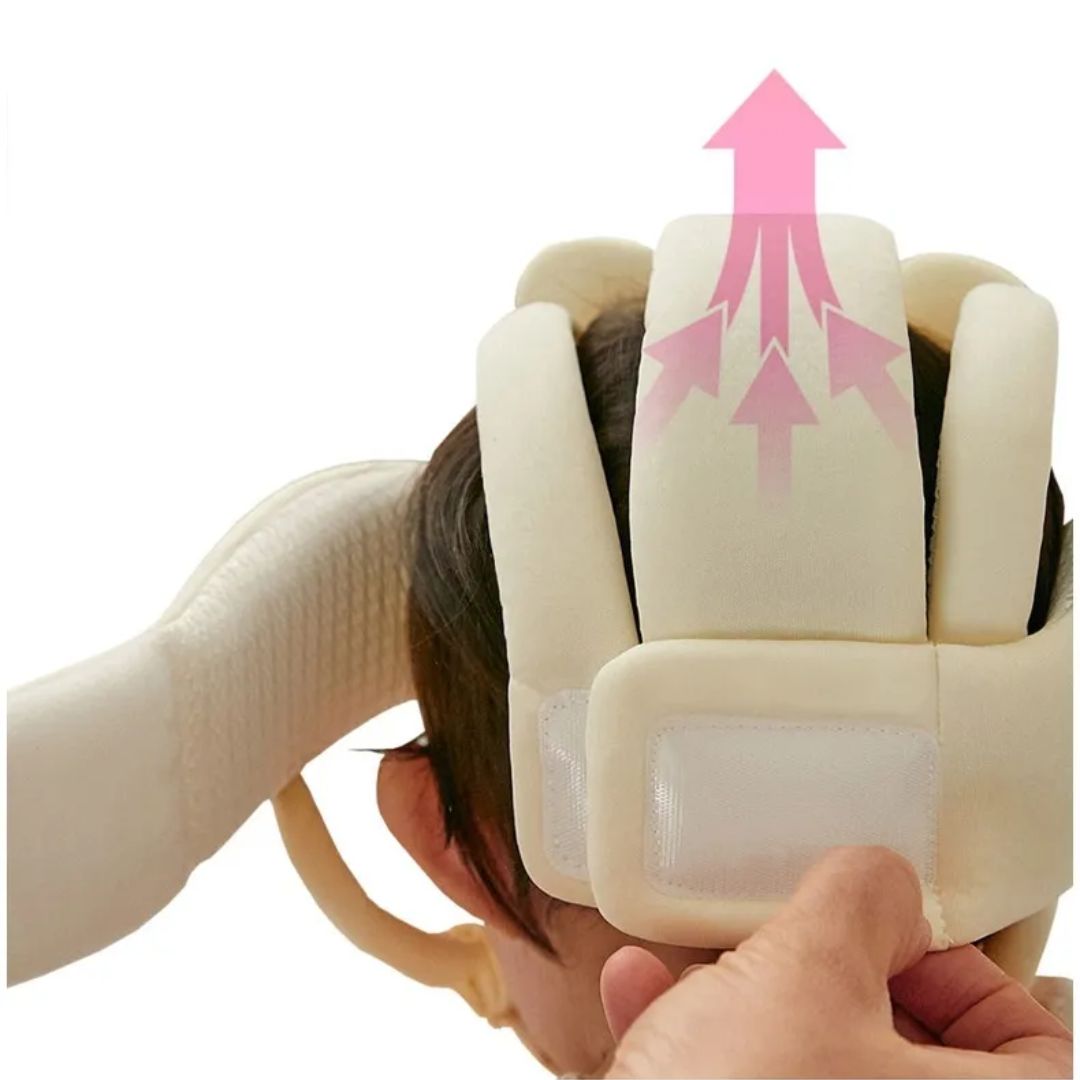 Kopfschutz für Kleinkinder – Tiermotiv Babyhelm mit weicher Polsterung