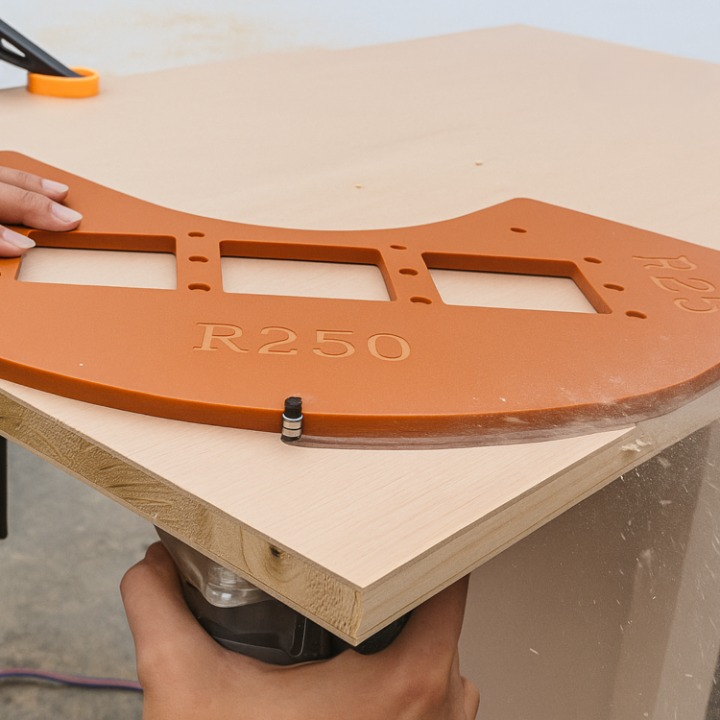 4-teiliges Entgratungset – Glatte Kanten für Metall und Holz