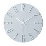 Moderne und geräuschlose Wanduhr für das Wohnzimmer – Elegante Uhr