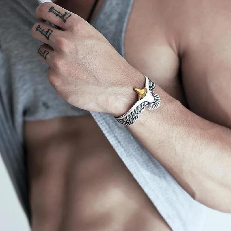 Adlerförmiges Armband | Stilvolles Kupferdesign