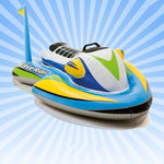 Aufblasbares Kinder-Jet Ski für spritzigen Wasserspaß