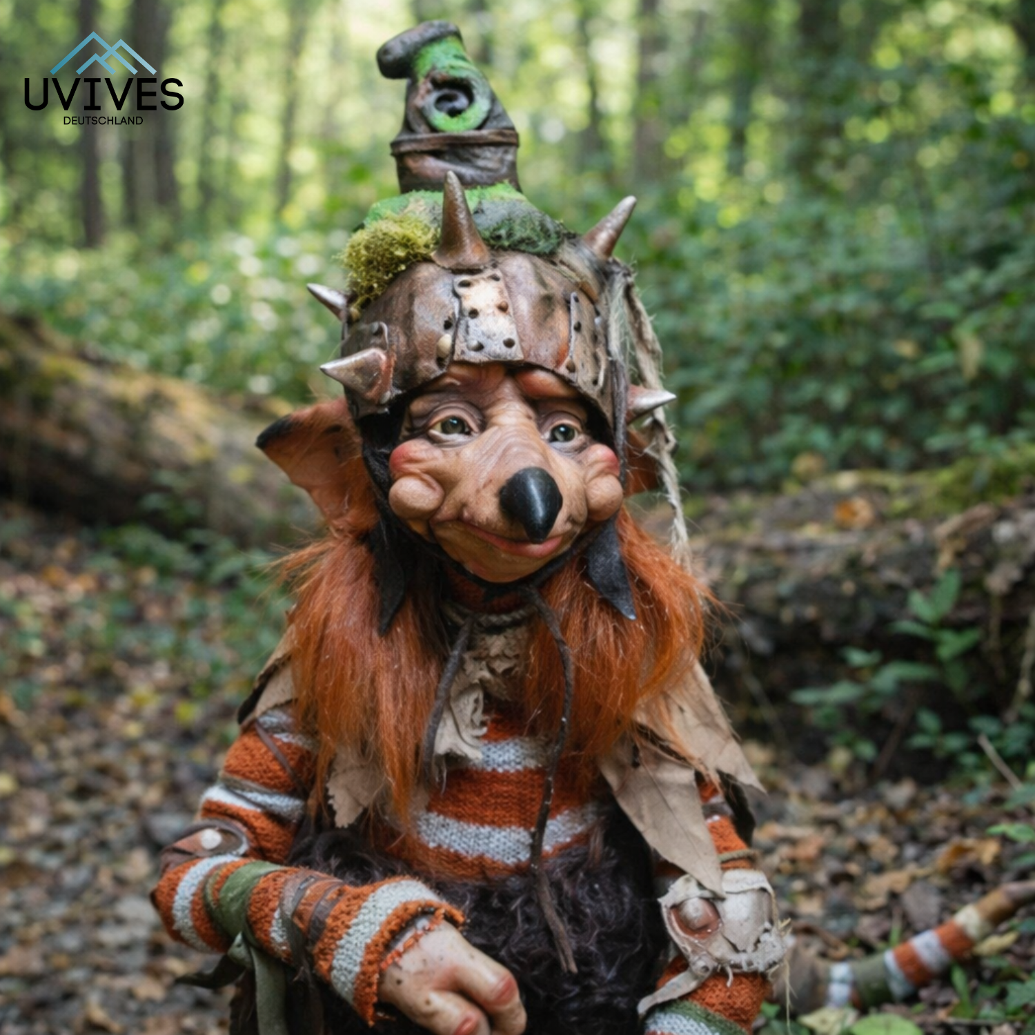 Charming Garden Figurine – Weatherproof Protection and Style